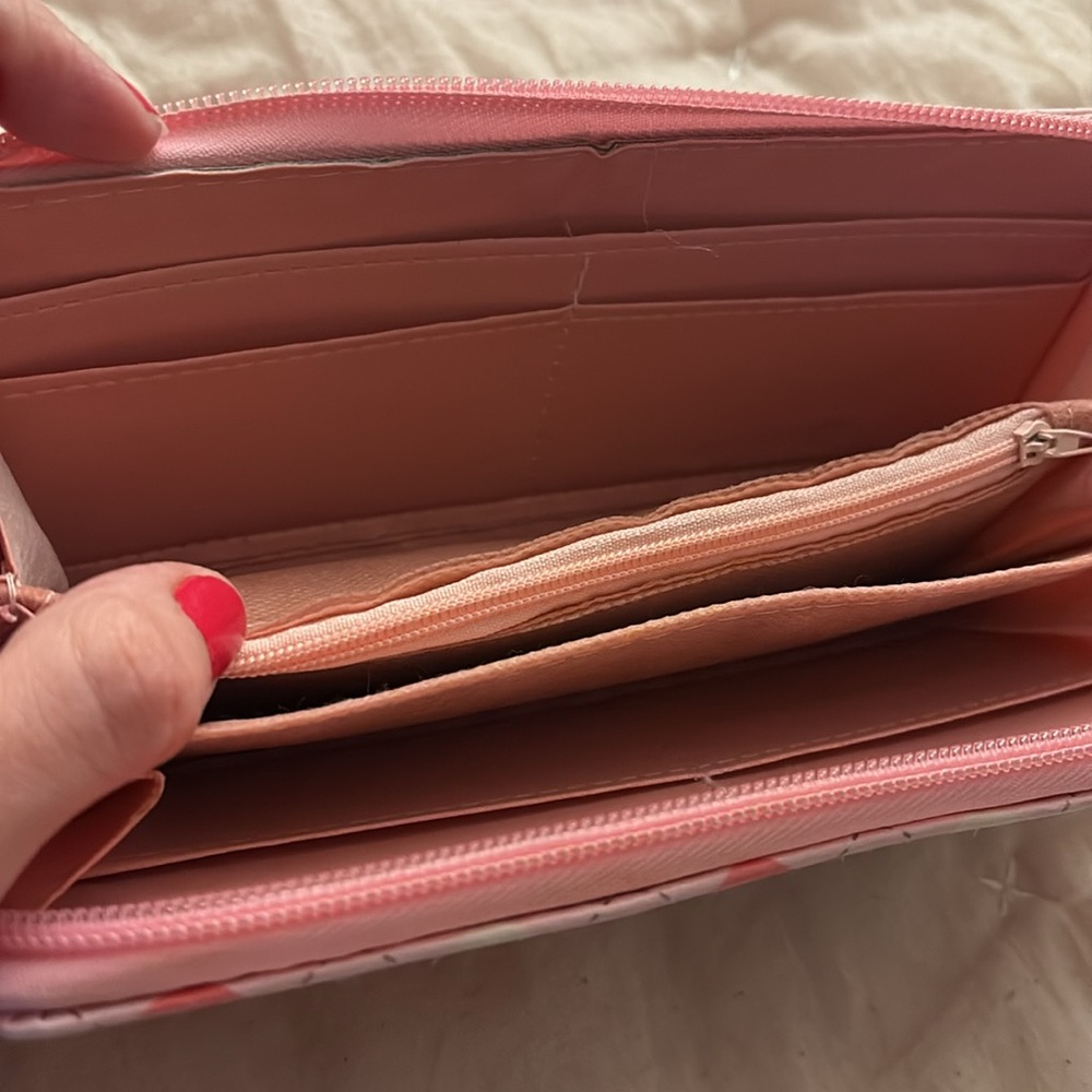 Hello Kitty Sanrio Pink Long Wallet - Picture 4 of 10